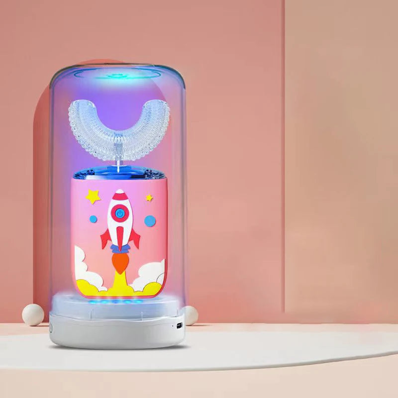360° U-Shaped Kids Electric Toothbrush