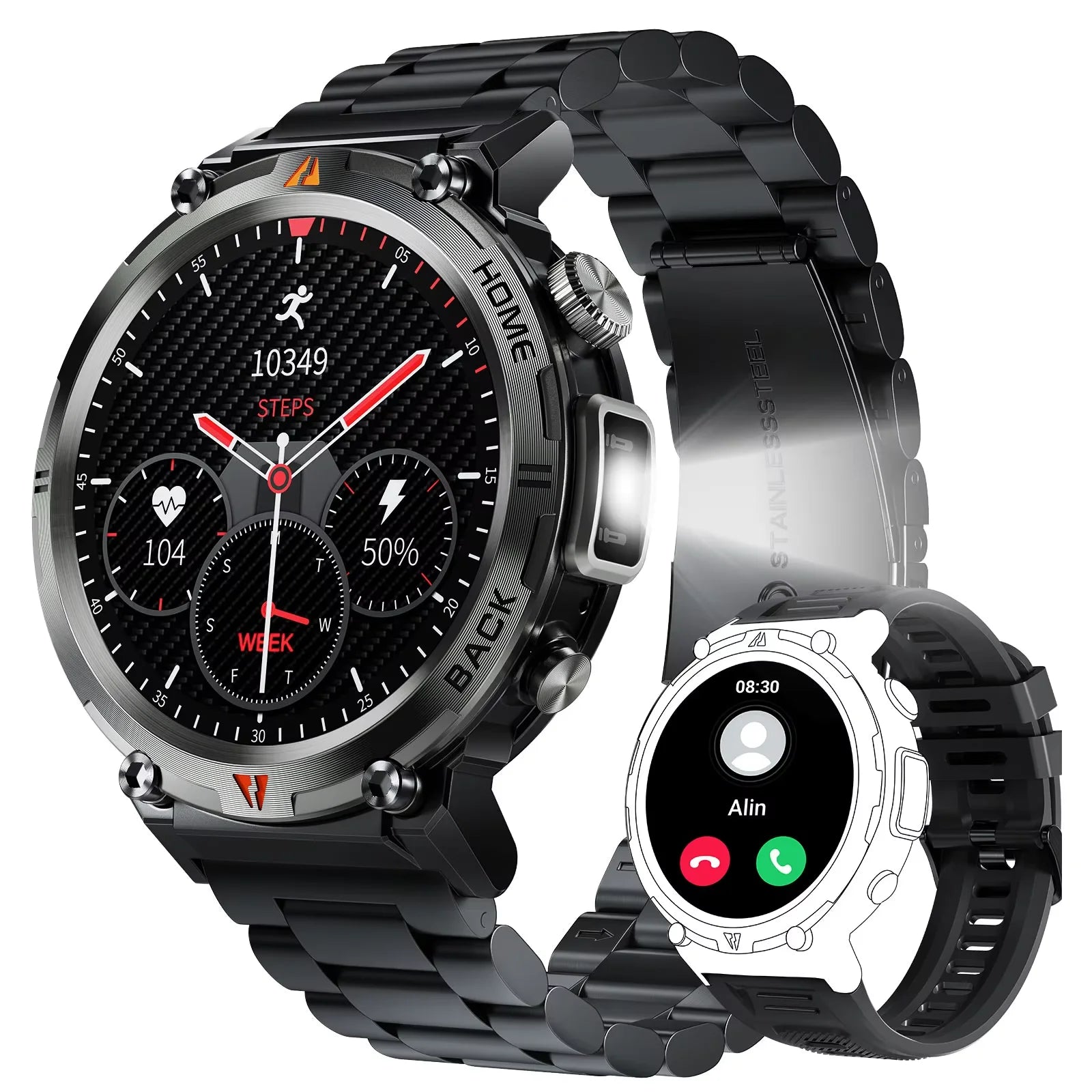 LaNikar KE3 Bluetooth Call Smartwatch