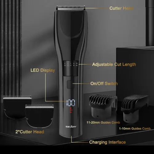 SEJOY Cordless Hair Clippers Kit