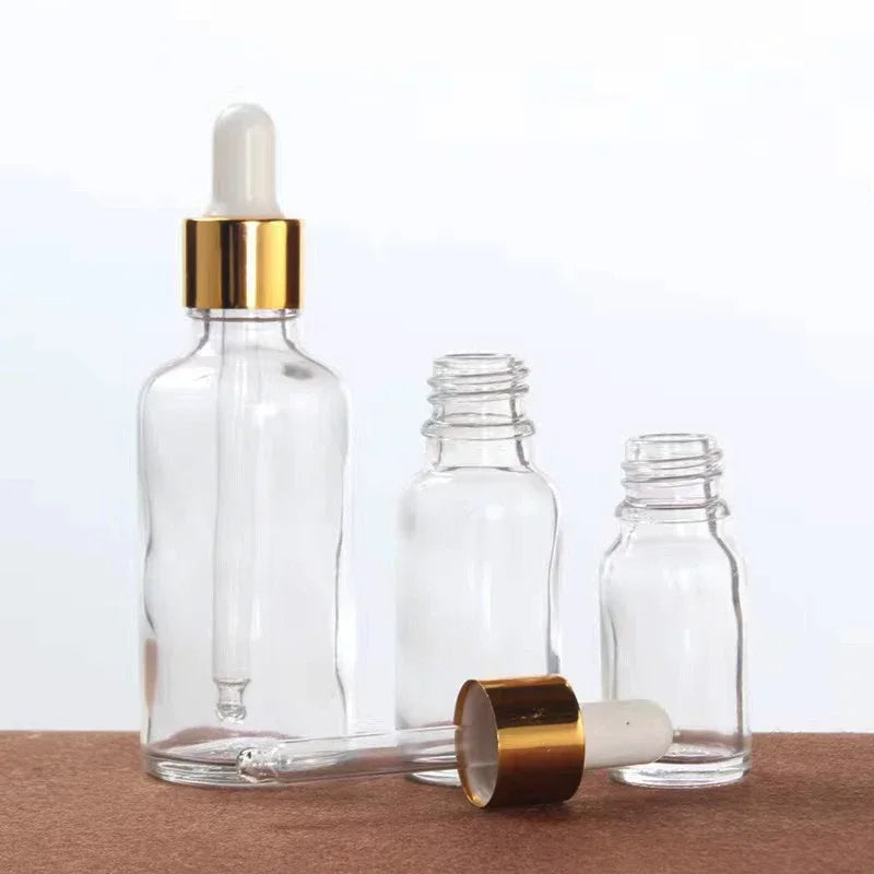 Refillable Glass Dropper Bottles Set