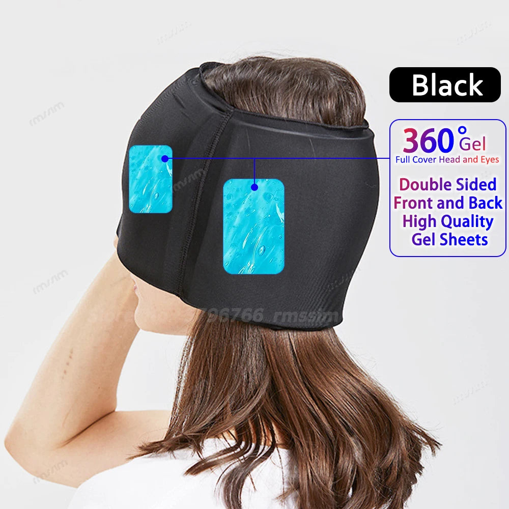 Migraine Relief Gel Therapy Hat Cap