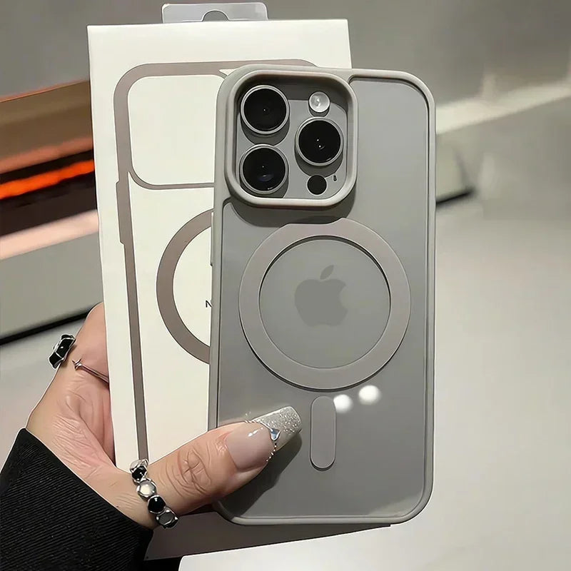 Magsafe Transparent Magnetic Case