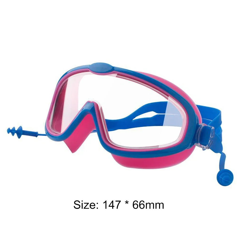 Kids HD Swim Goggles Waterproof Silicone