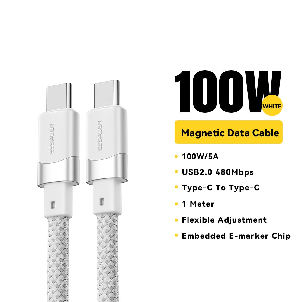 100W USB C Magnetic Fast Cable