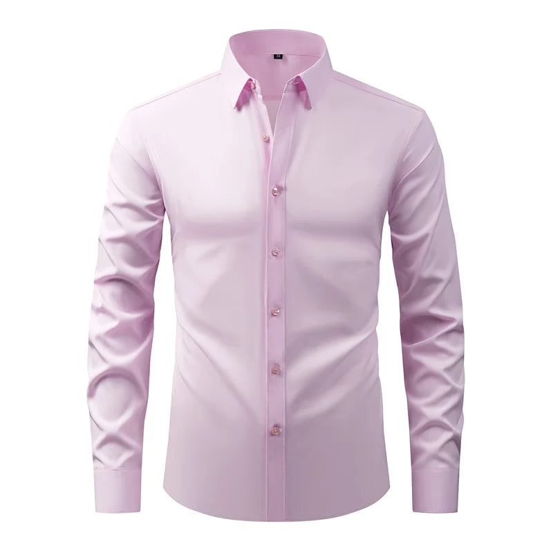 Men's Classic Long Sleeve Casual Shirt