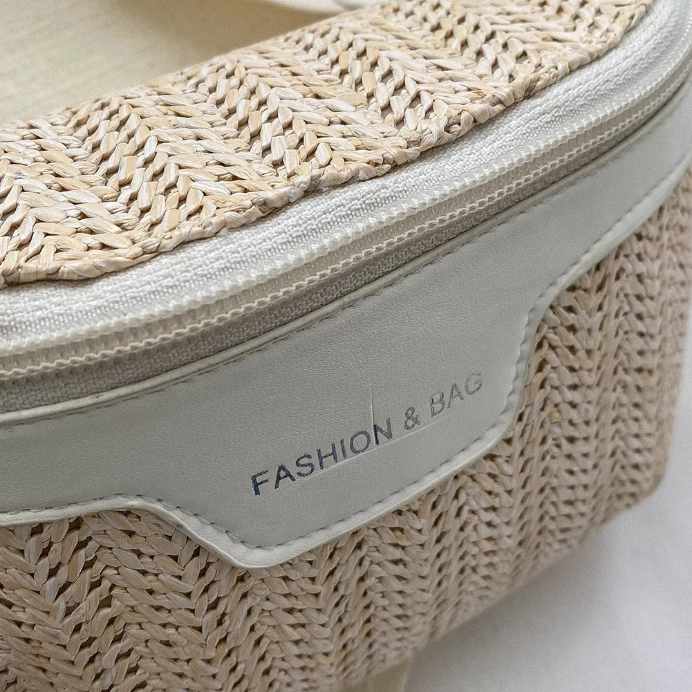 Women’s Straw Crossbody Summer Bag