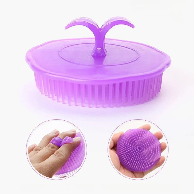 Silicone Scalp Massager Shower Comb