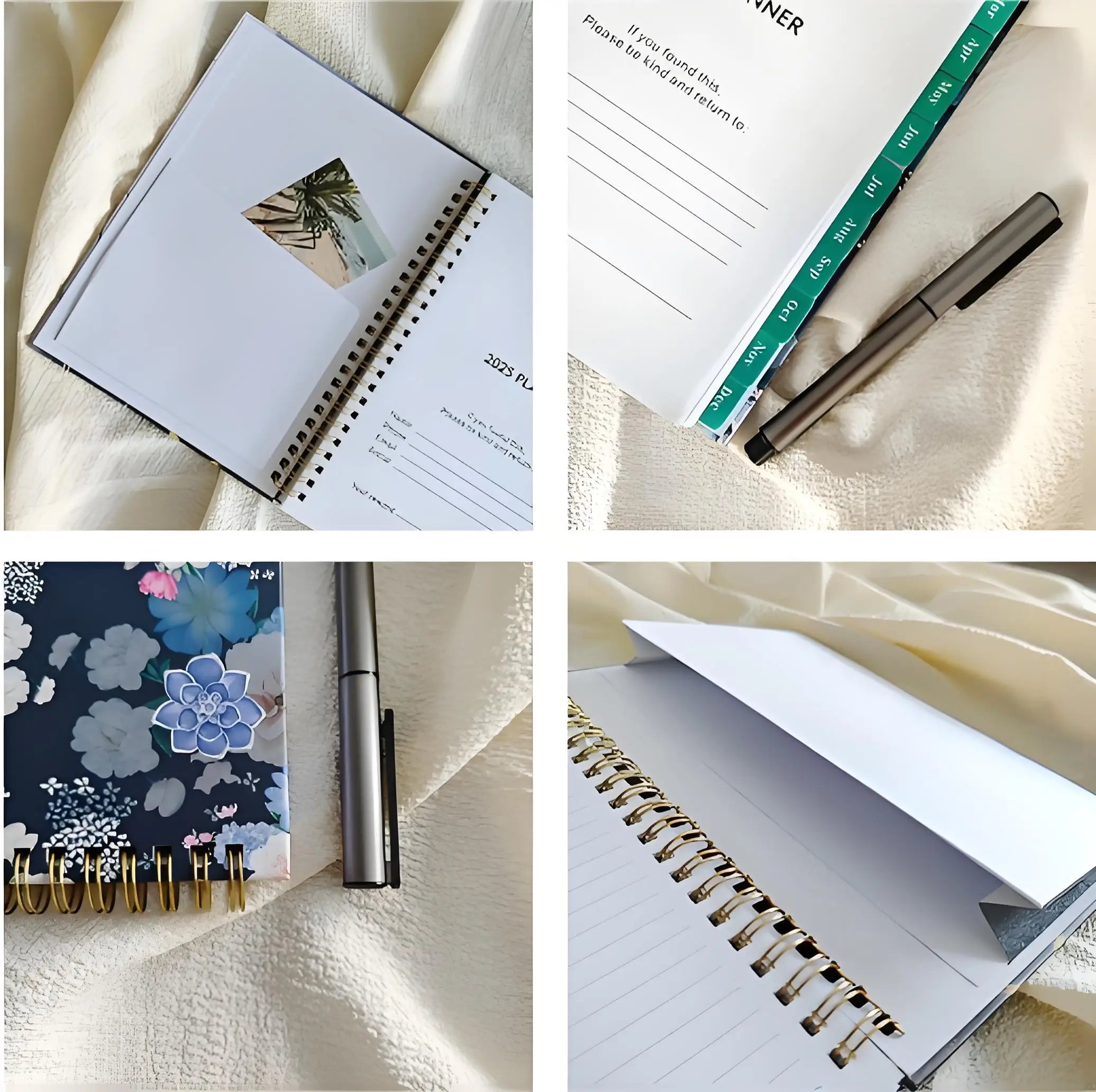 2025 A5 Weekly Coil Schedule Notebook