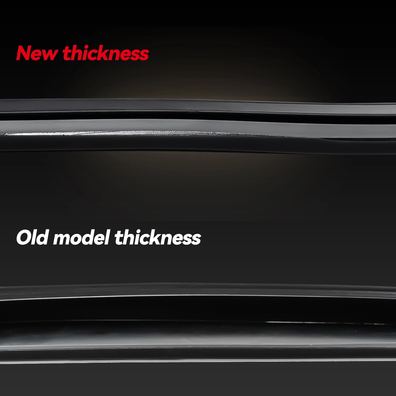 115cm Glossy Black Car Rear Spoiler