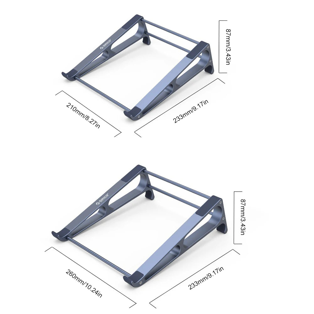 2-in-1 Vertical Laptop Support Stand