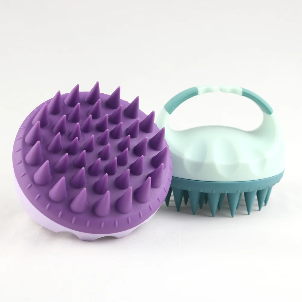 Soft Silicone Scalp Shampoo Massage Brush