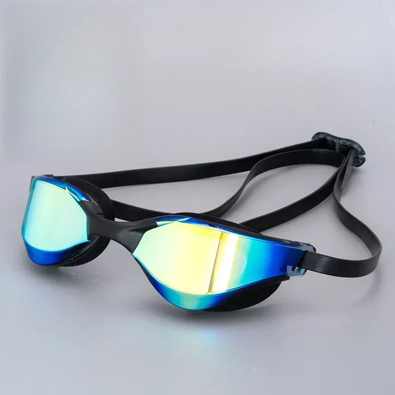 Adult Anti-Fog HD Silicone Swim Goggles
