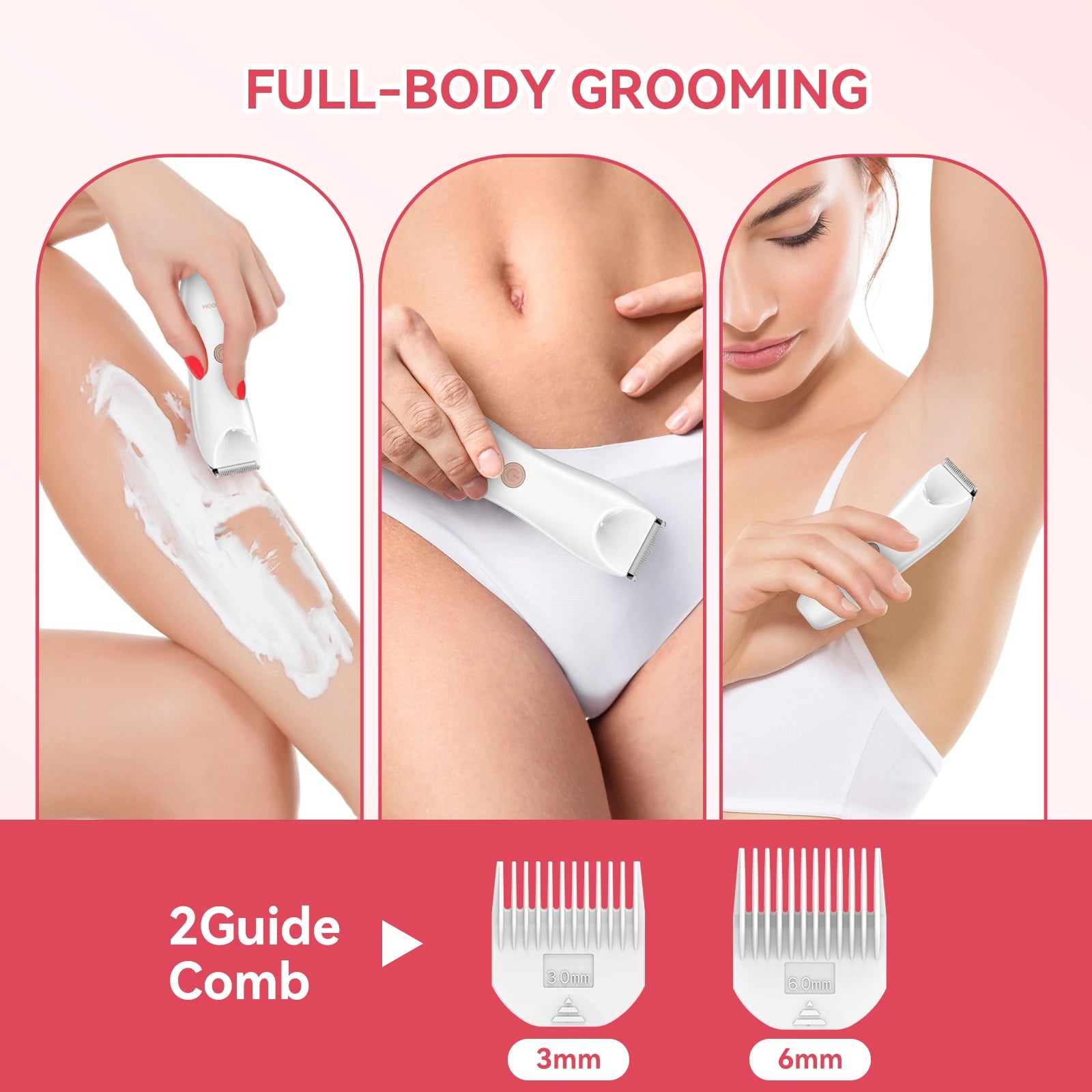 MAXGROOM 2-in-1 Electric Razor for Women