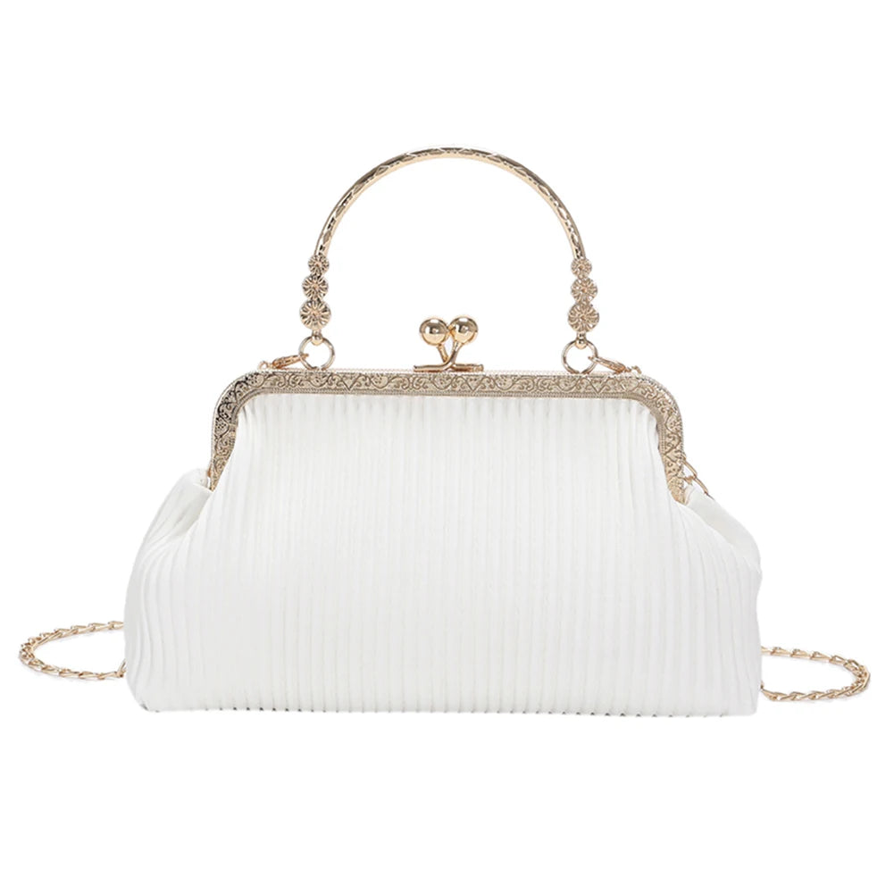 Ladies PU Leather Chain Messenger Bag