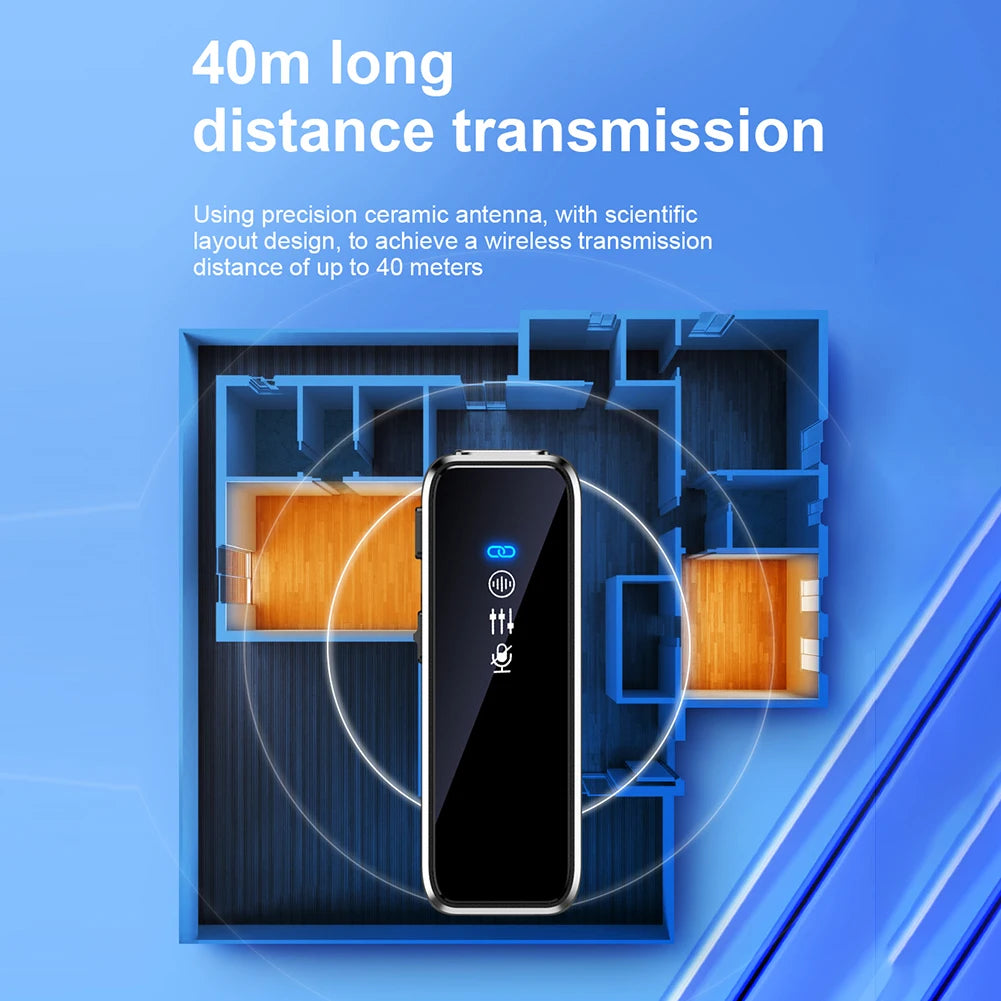 Dual Wireless Lavalier Mic for Phone