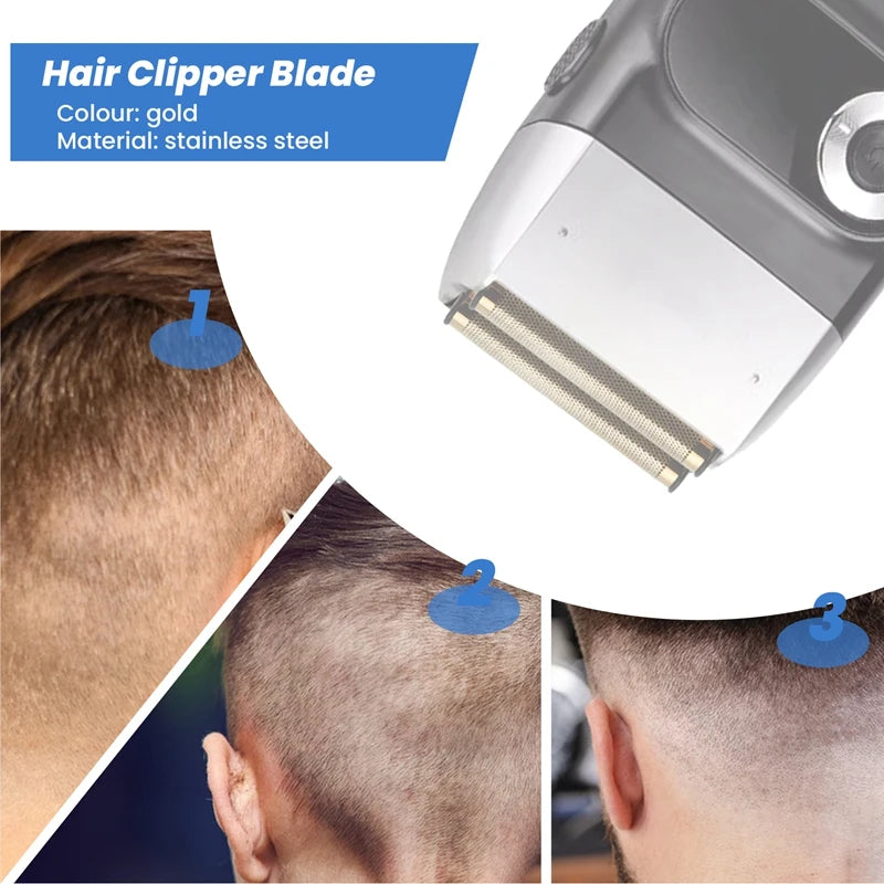 Kemei KM-1102 Clipper Blade Set Gold