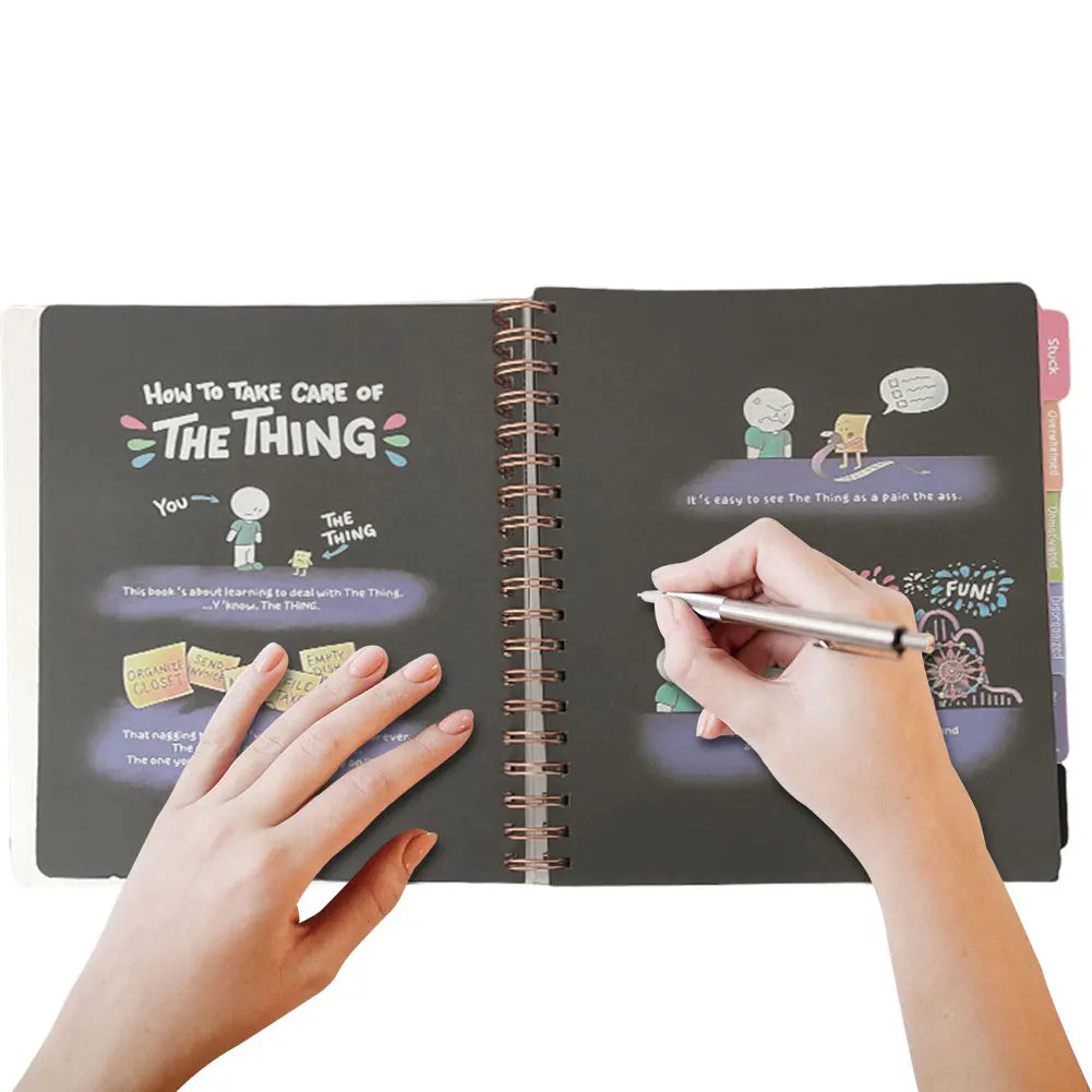Anti-Planner Journal – Get Stuff Done Notebook