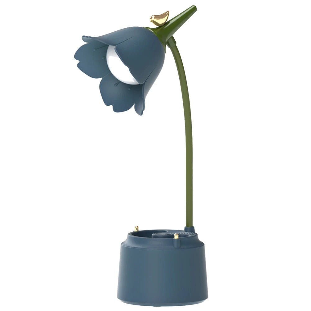 Cute Flower Reading Lamp with Phone Holder