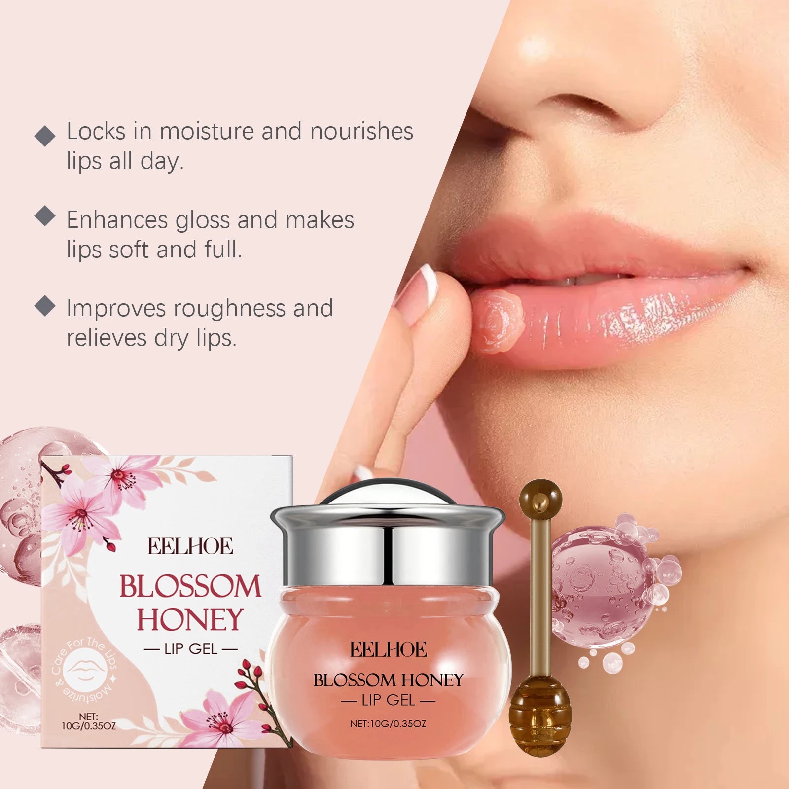 Vitamin E Sakura Lip Moisturizing Gel