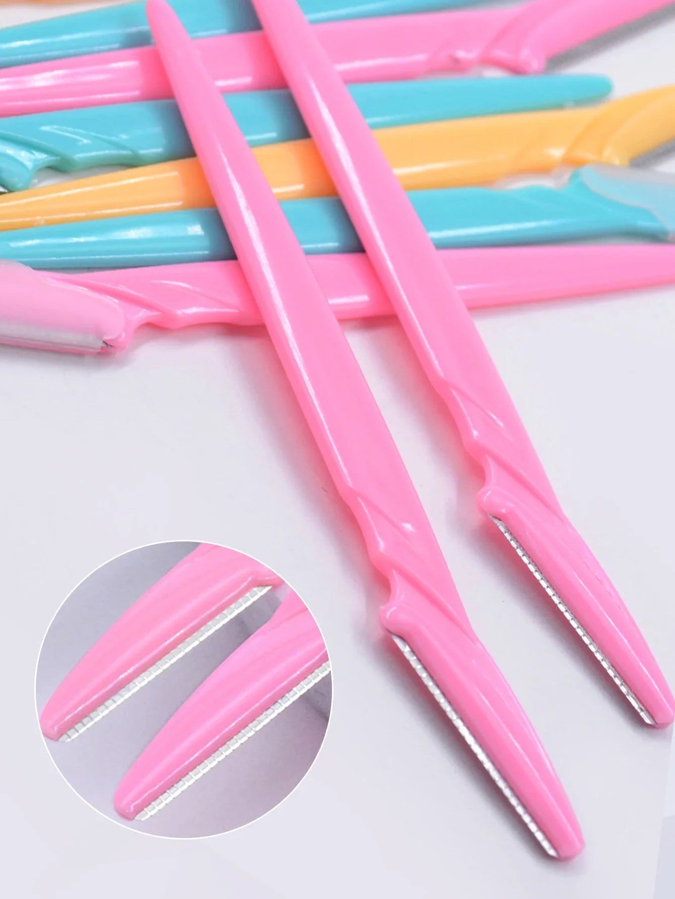 30PCS Eyebrow Razors with Case