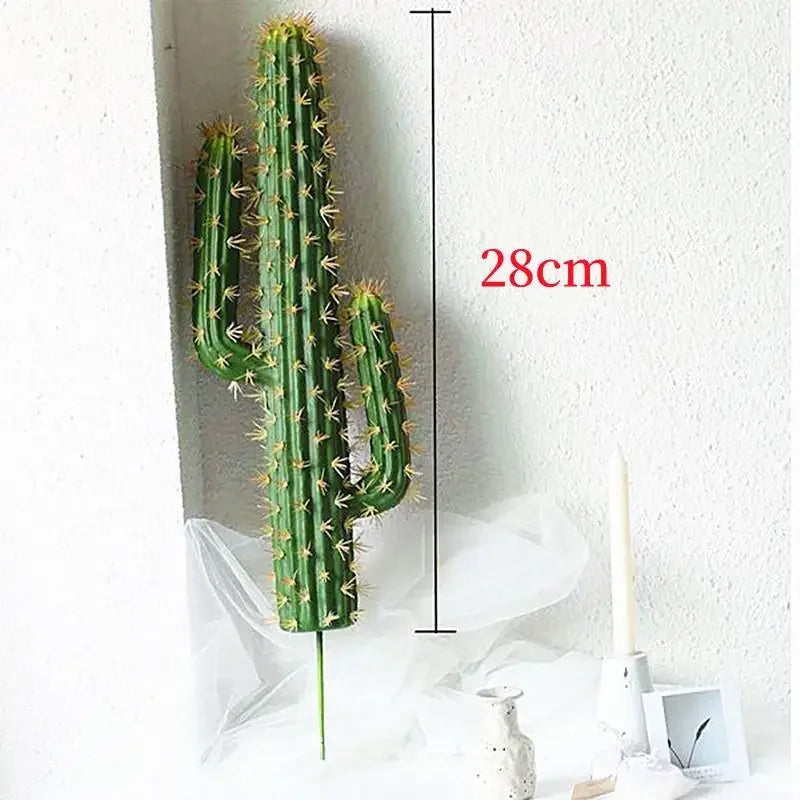 Large Faux Cactus Plant for Home Decor