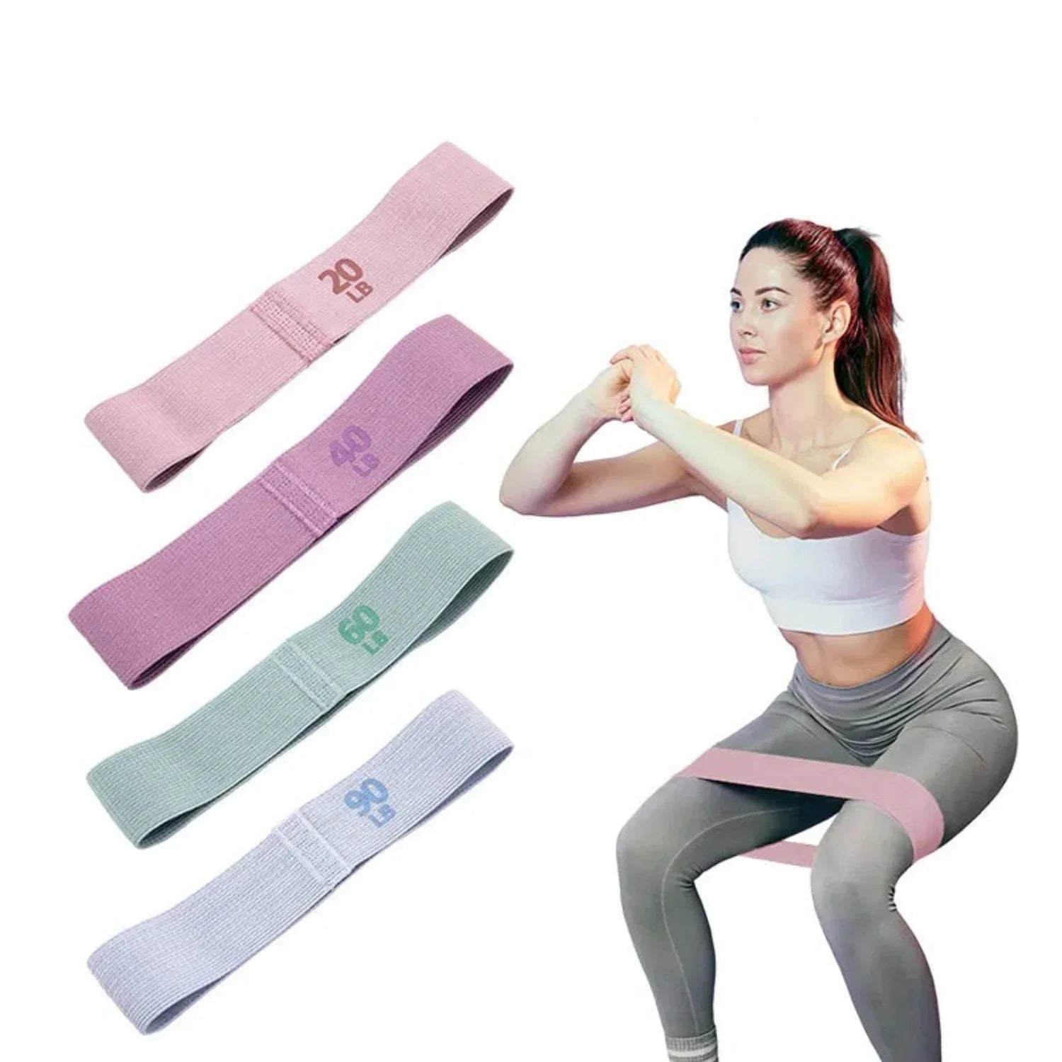 Glute & Thigh Resistance Booty Bands