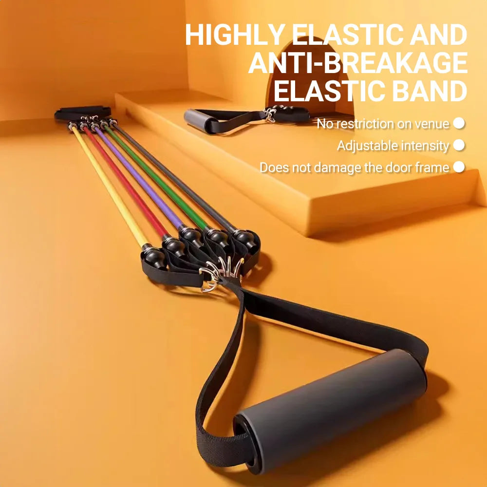 10-14pcs Multi-Function Resistance Bands