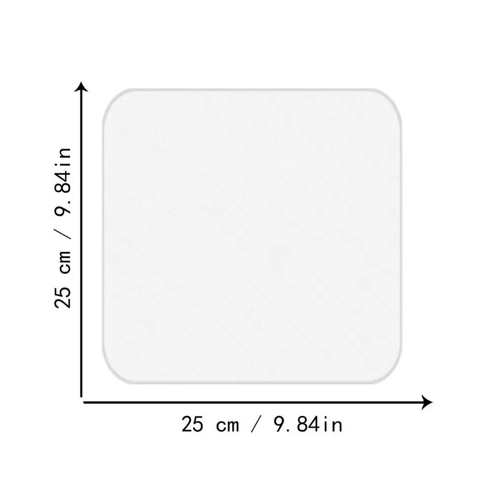 Tempered Glass Transparent Mouse Pad