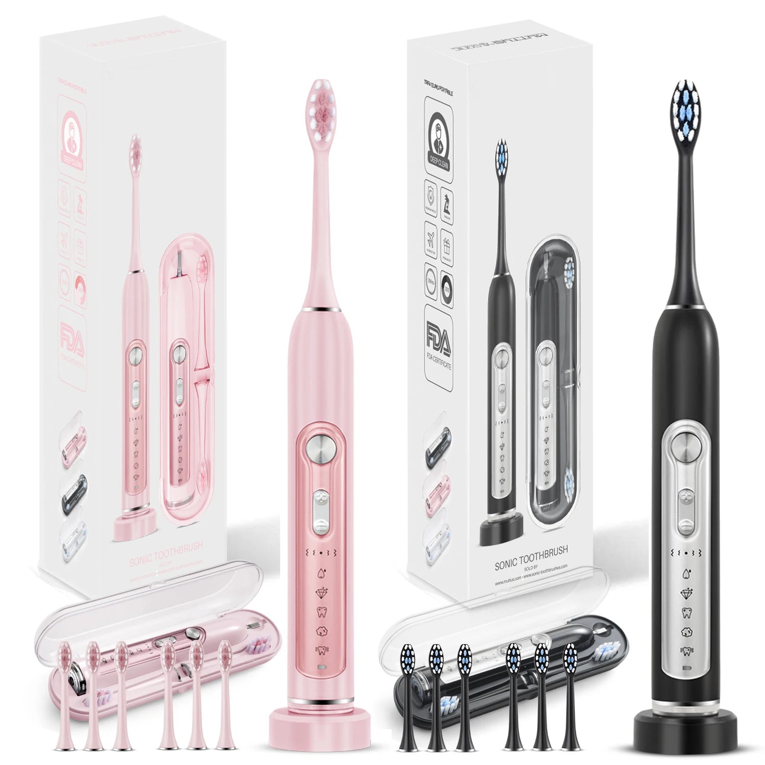 SUBORT S7 Sonic Electric Toothbrush Set