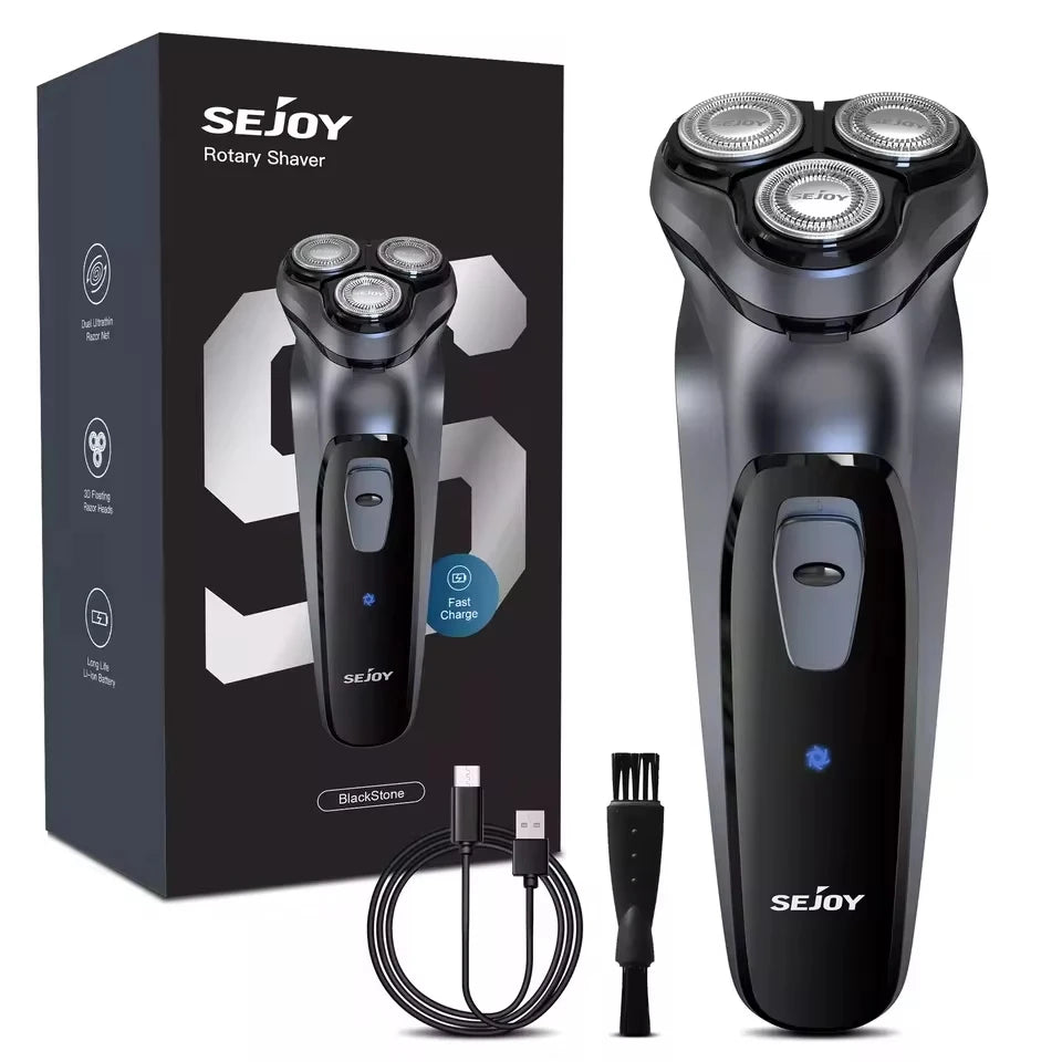 SEJOY Rechargeable Wet Dry Electric Shaver