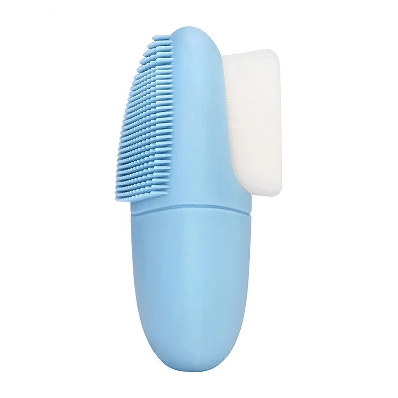 Double Head Silicone Face Wash Brush