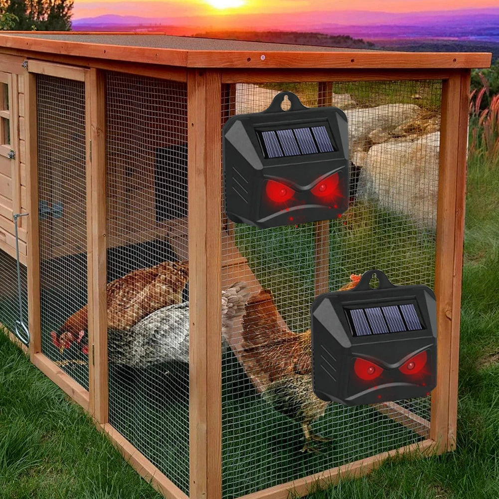 Night Animal Repeller Lights, 2 Pack