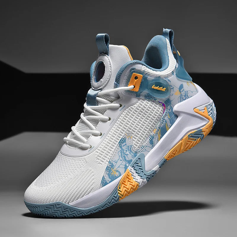 Men's Breathable Running Basketball Shoes