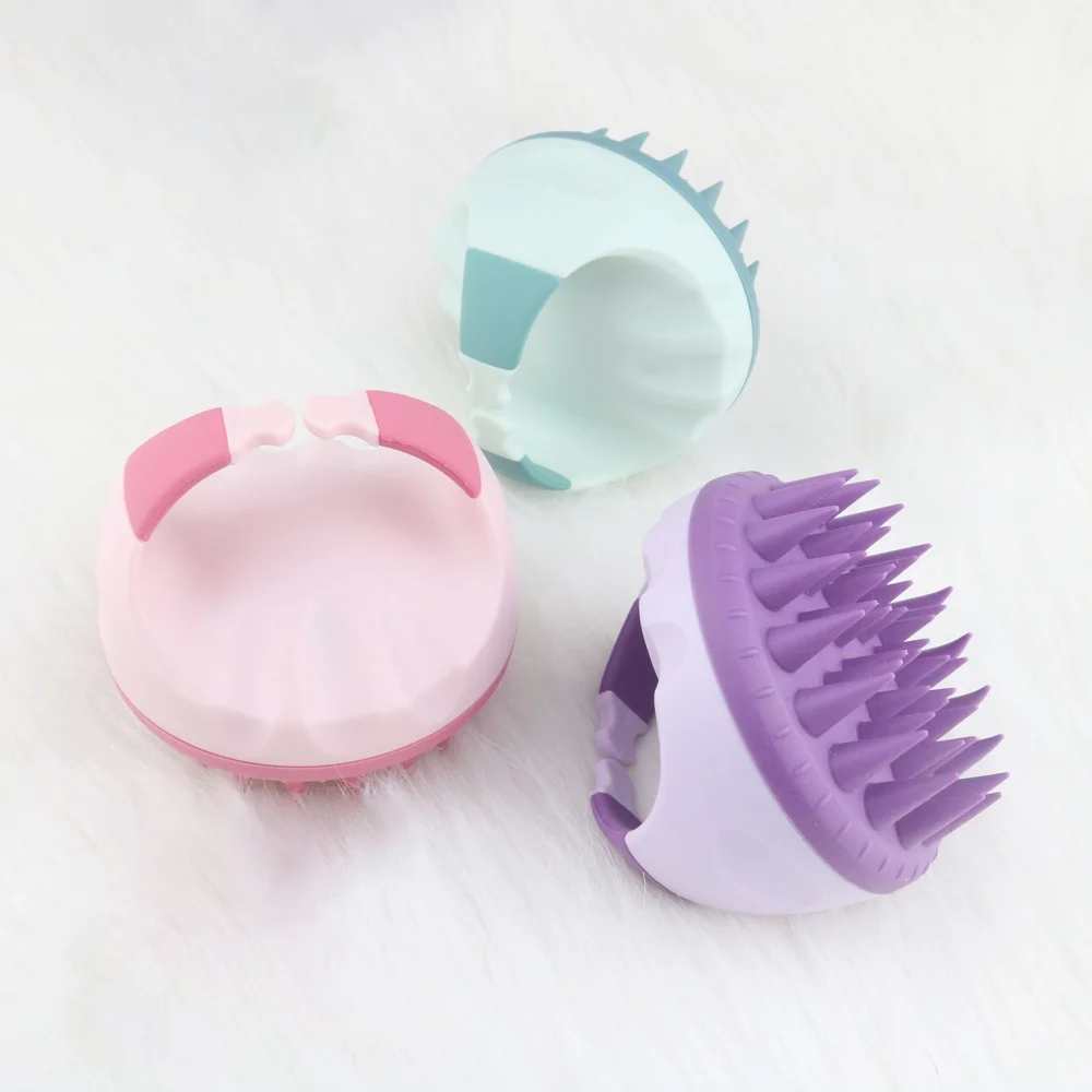 Soft Silicone Scalp Shampoo Massage Brush