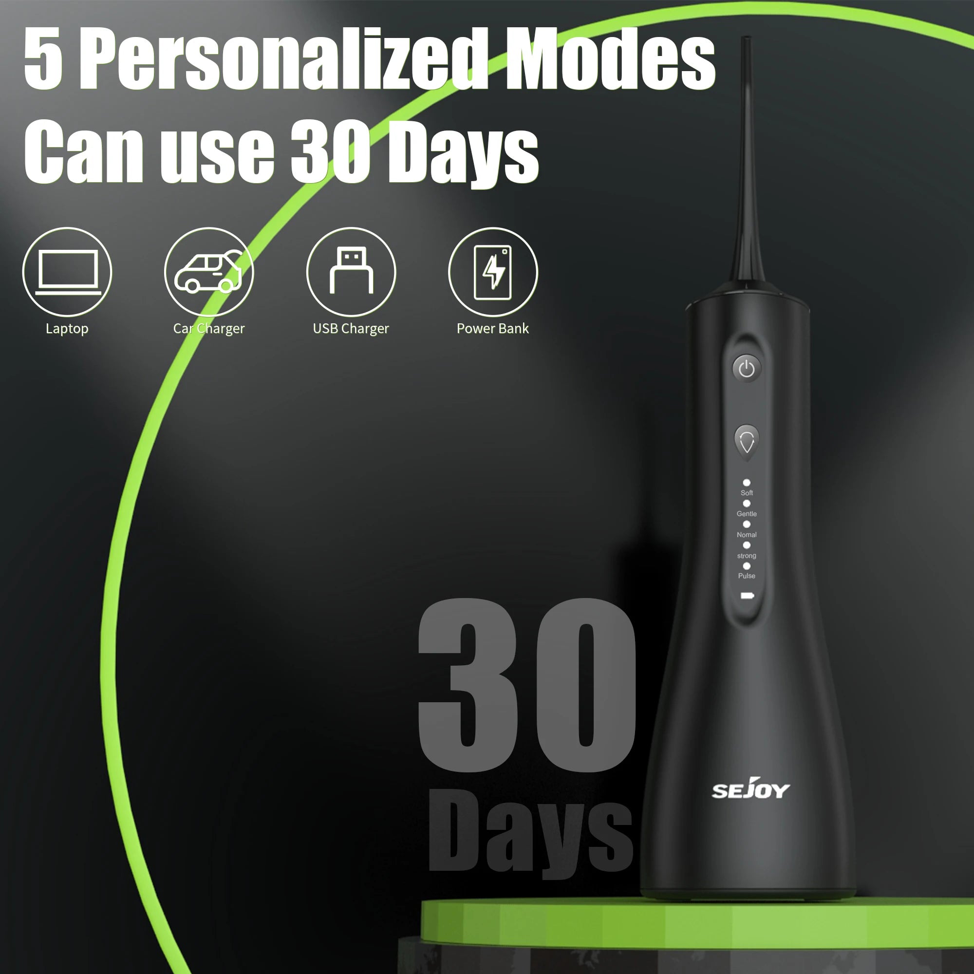 SEJOY Portable USB Dental Flosser