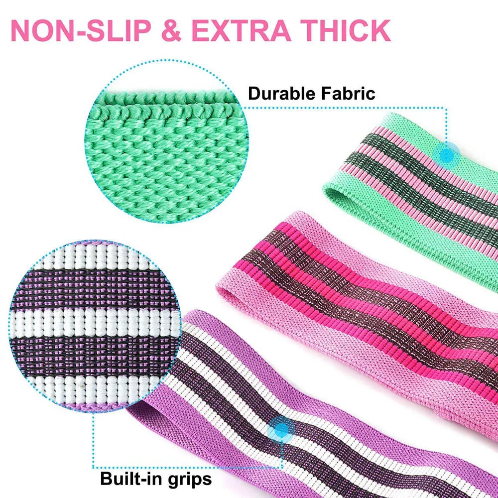 3pcs Workout Resistance Bands Set