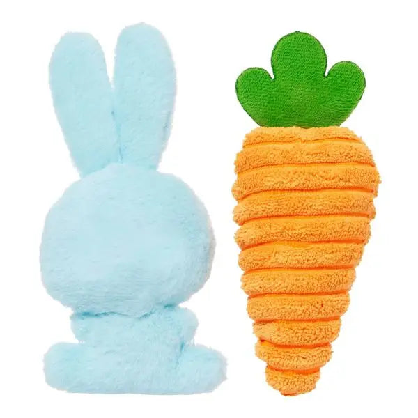 Easter Carrot Dog Plush Toy Set - 2pcs