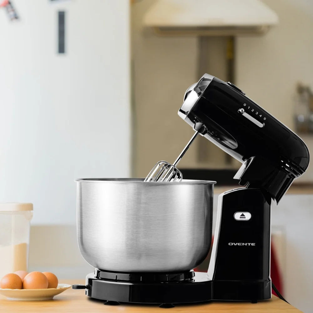 Retro 5-Speed Electric Kitchen Stand Mixer