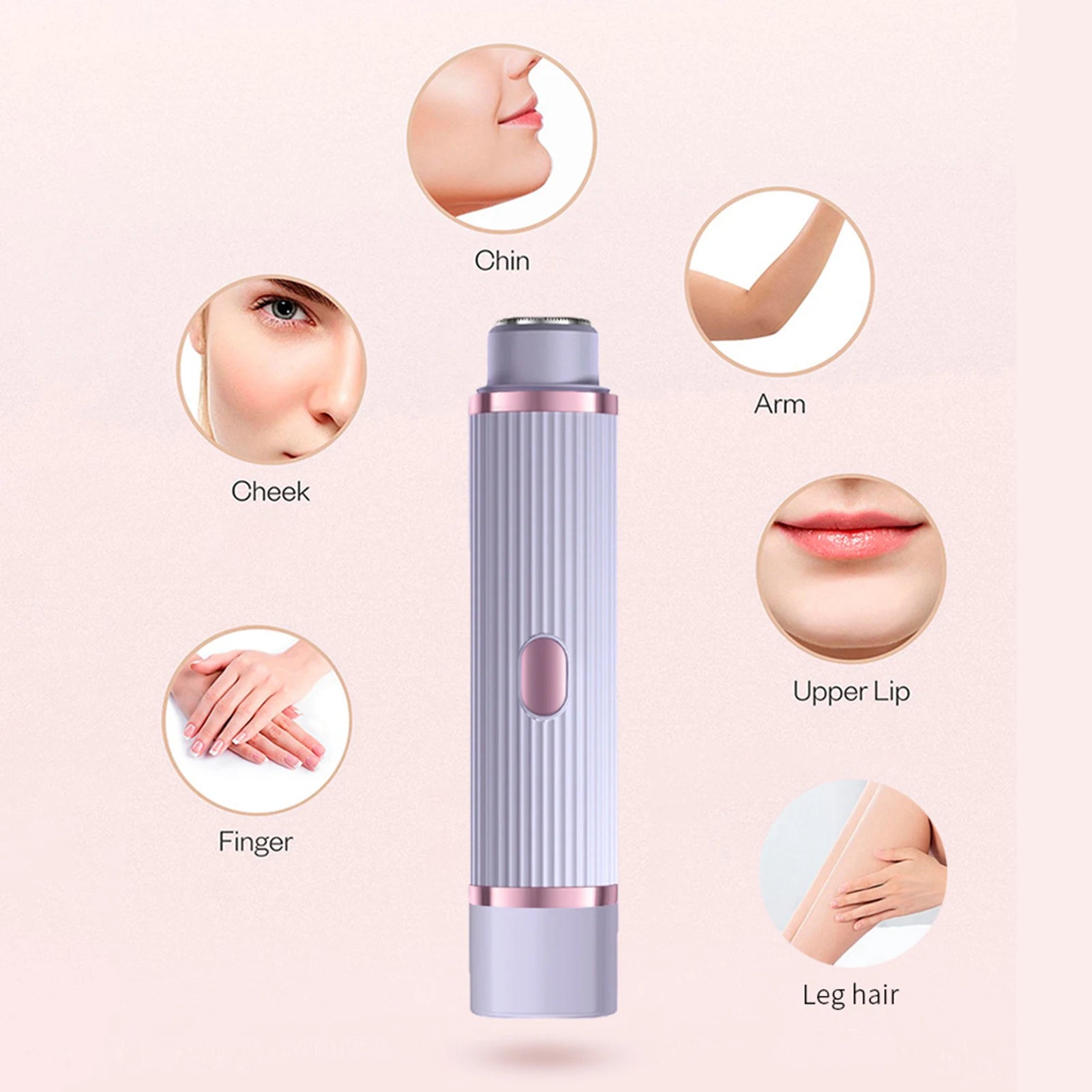 2-in-1 Electric Bikini Trimmer for Women