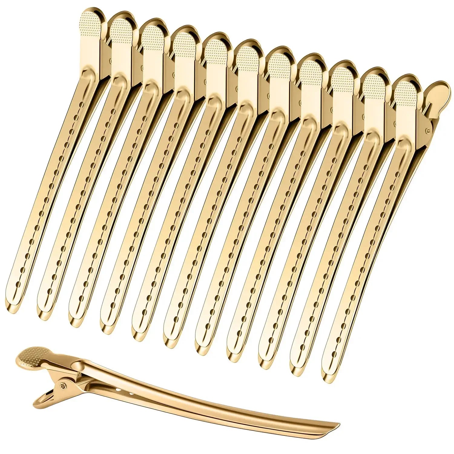 Stainless Steel Hairdressing Clips Set