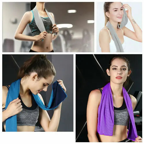 1-Pack Sports Cooling Ice Towel