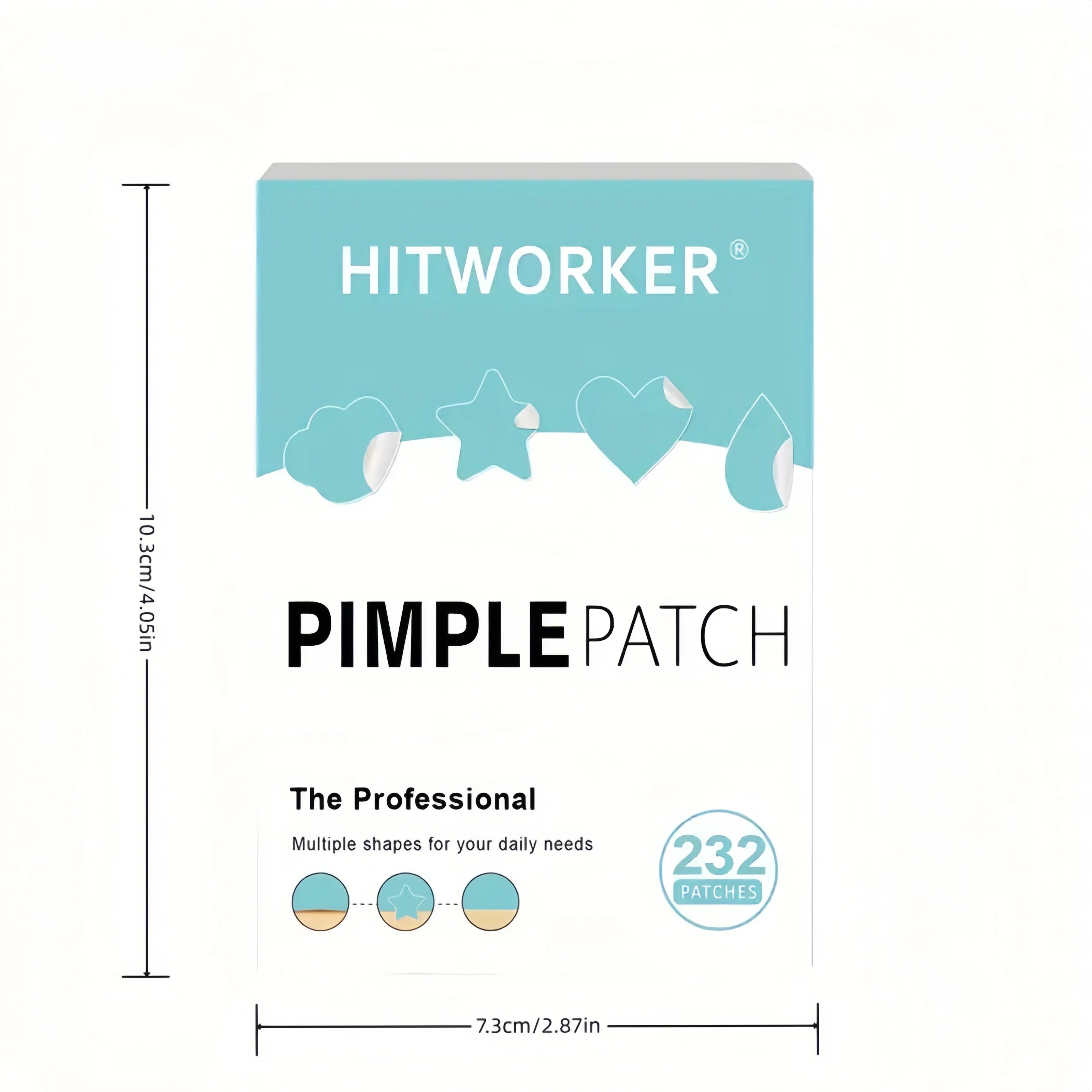 232PCS Hydrocolloid Invisible Acne Patches