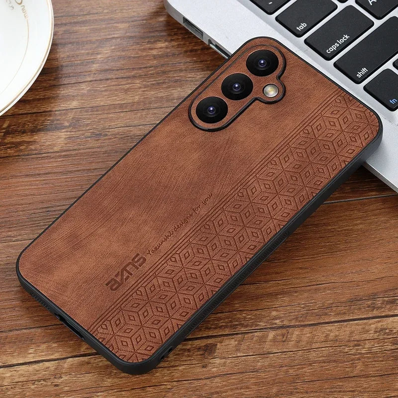 Luxury Leather Samsung Galaxy Case