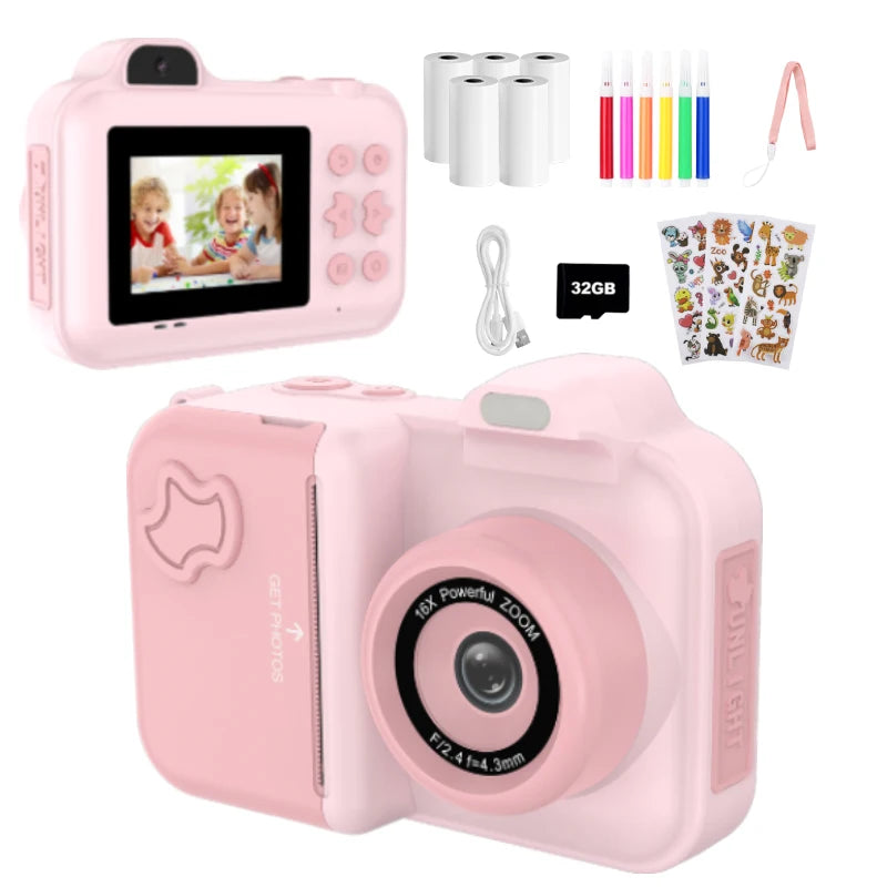 Kids Instant Print Camera – Photo & Video