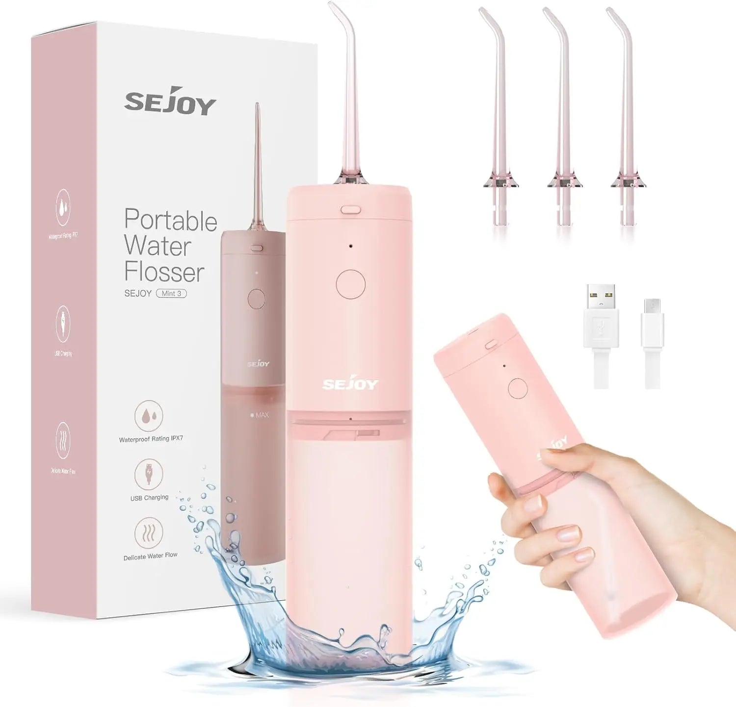 USB Rechargeable Dental Water Flosser