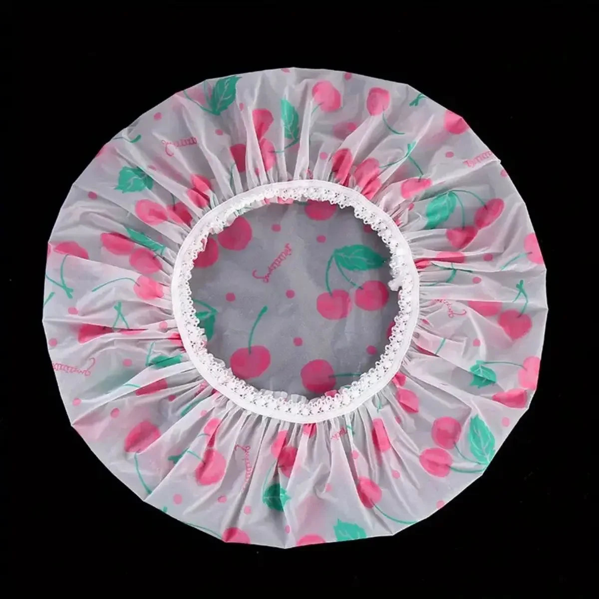 Chic Floral Waterproof Shower Cap
