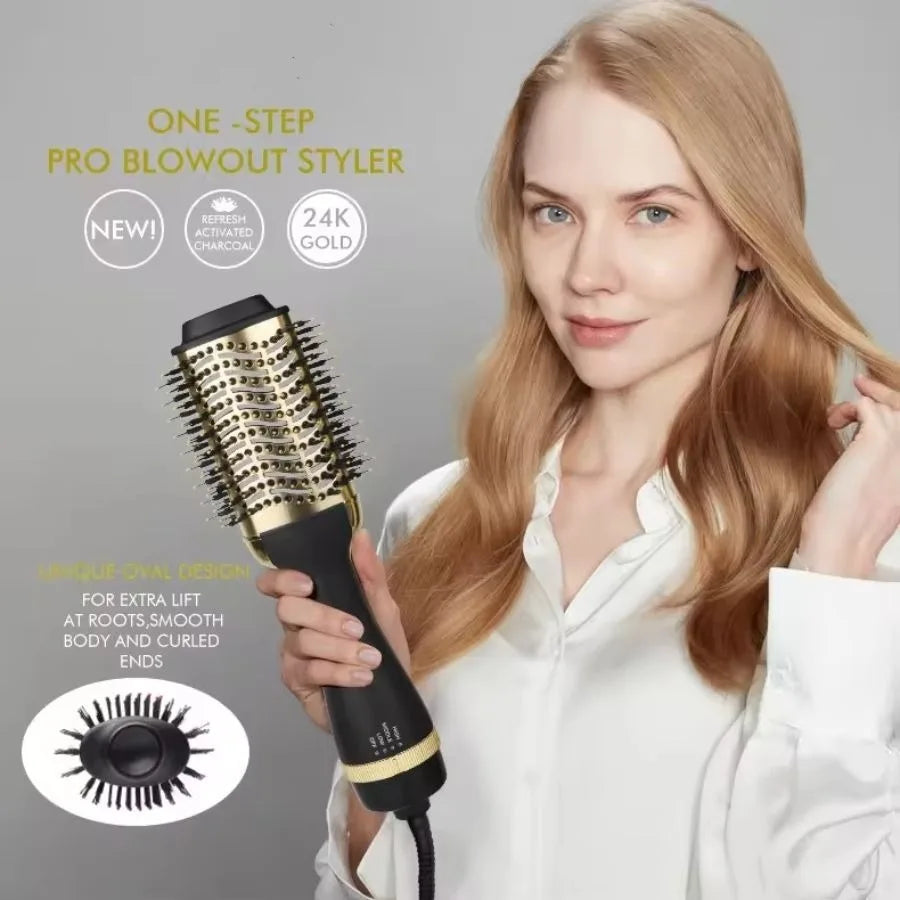 1000W Hot Air Brush Styler & Volumizer