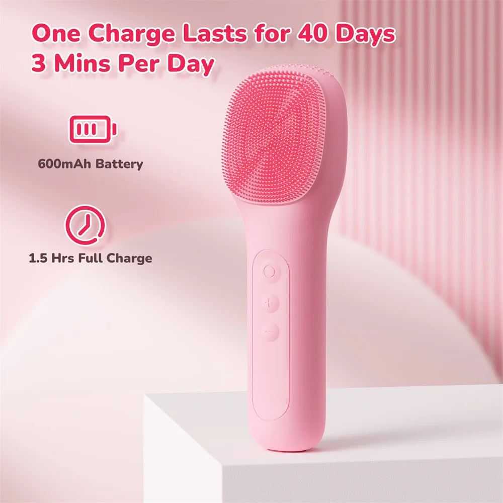 Waterproof Silicone Facial Cleansing Brush