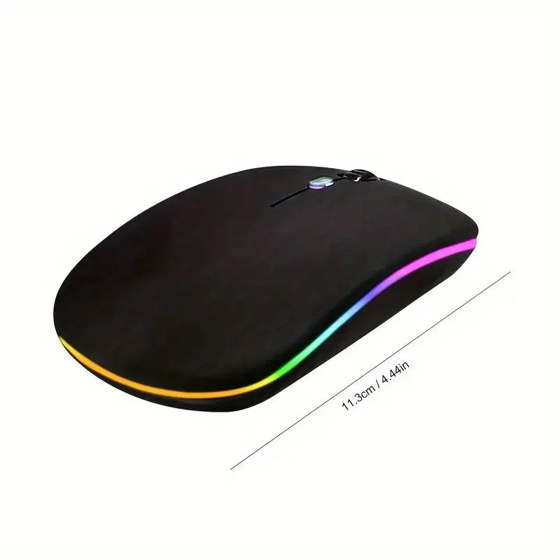 Rechargeable Wireless RGB Ergonomic Mouse