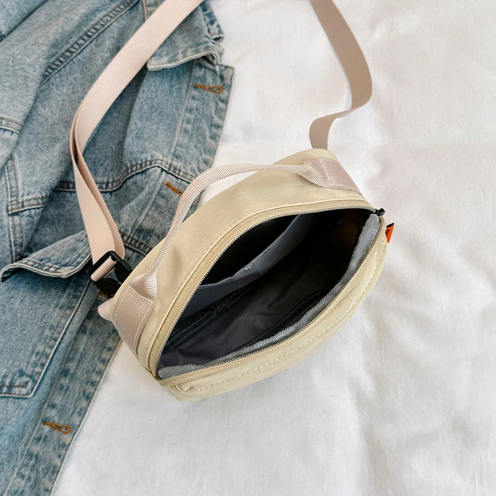 Unisex Nylon Multi-Pocket Bum Bag